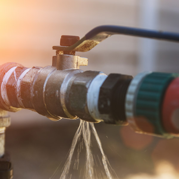 water pipe; fire flow testing