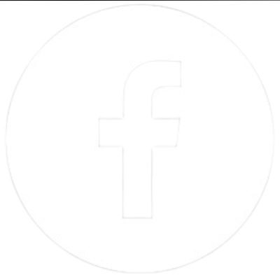 Facebook Icon - White Circle