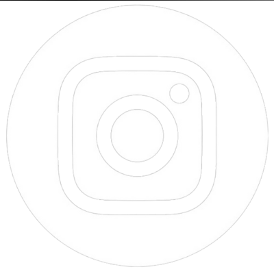 Instagram Icon - White Circle