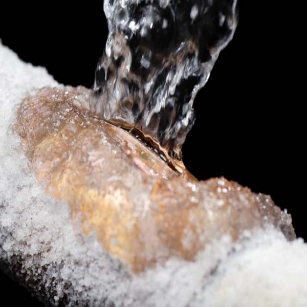 Frozen Burst Pipe