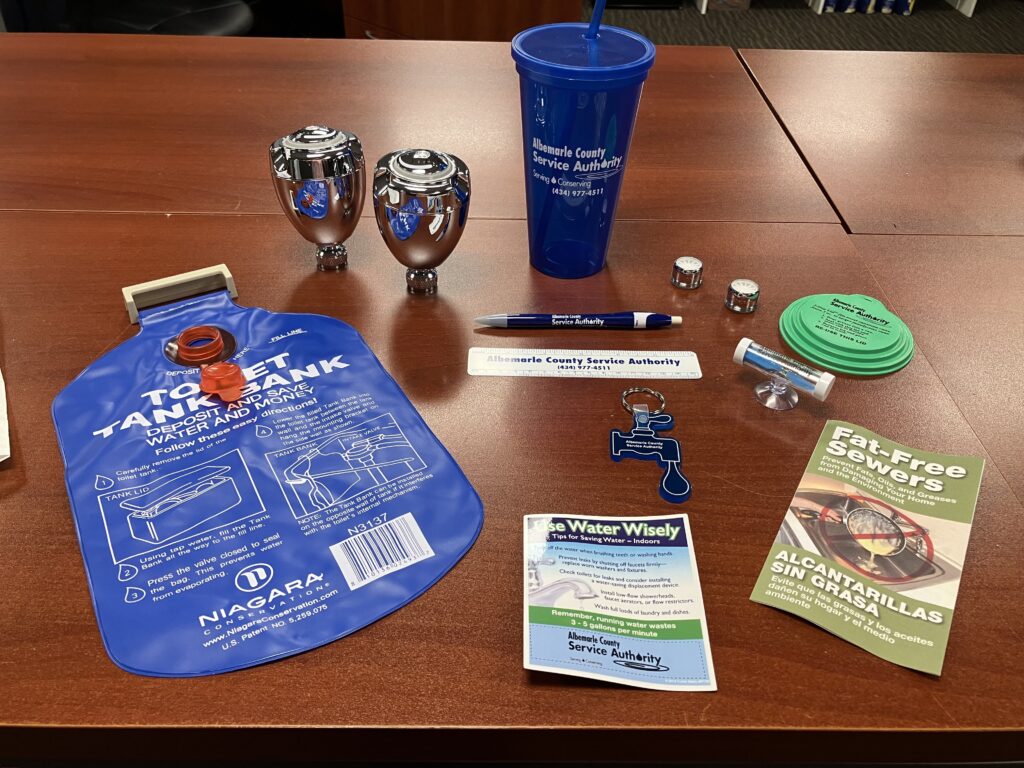 Some of the items available in ACSA’s free conservation kits. 