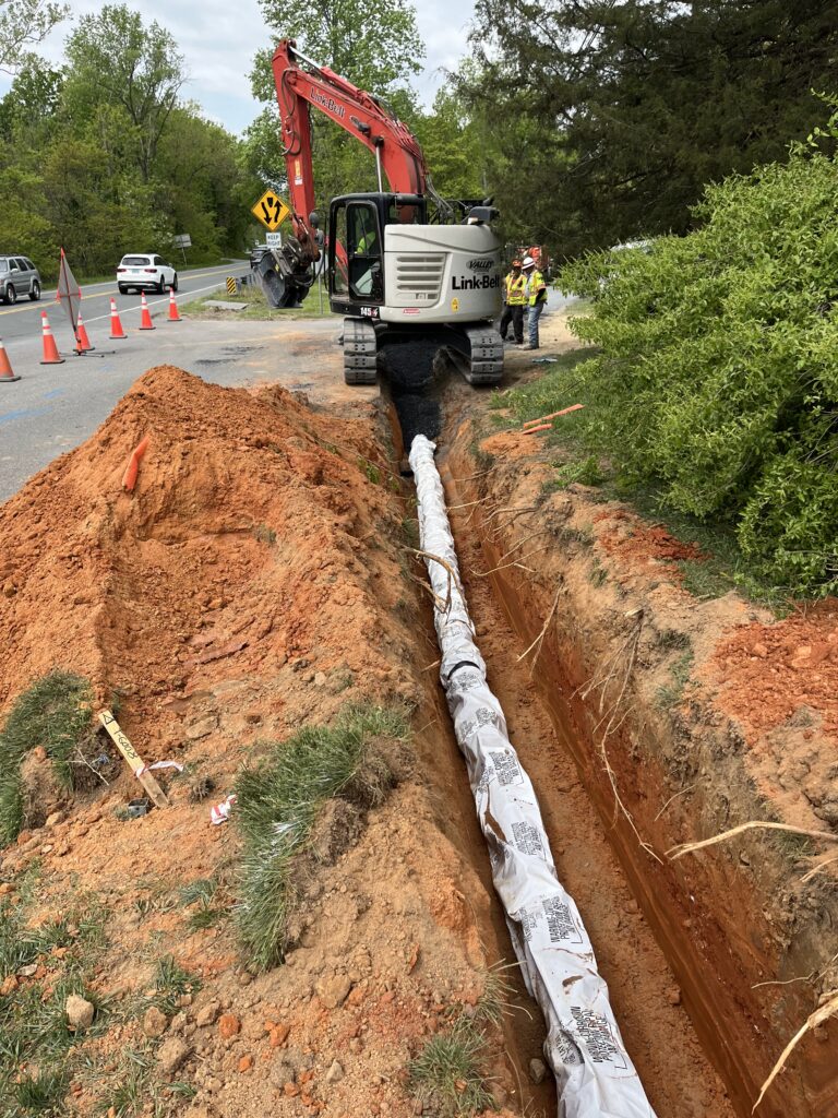 Crozet Phase 4 Water Main Replacement.